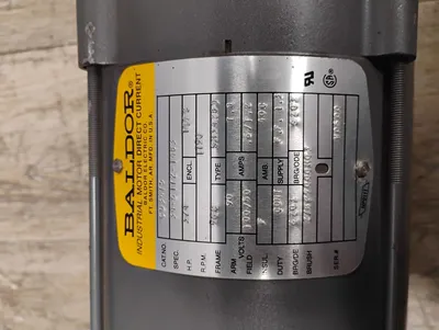 BALDOR RELIANCE CD3475 Motors | ESS Industrial Equipment Sales (6)