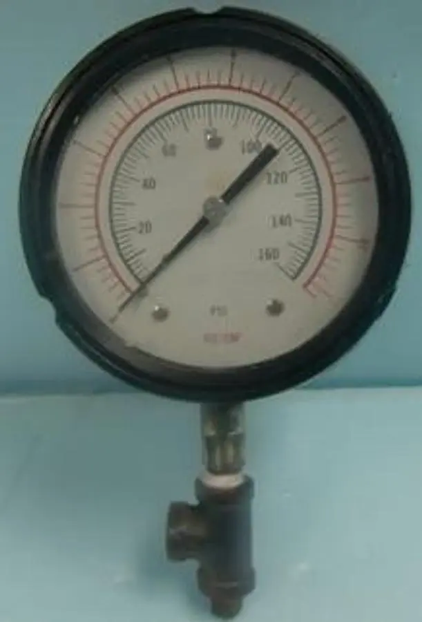 QTY. 1. NO MFG. GAUGE READING 0-11.2 KG/CM2 0-160 ...