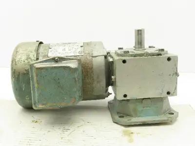 Electra Motors Dresser CK143TW 217RY Gearmotor 1Hp 460V 3PH 25:1 Reducer 69 RPM