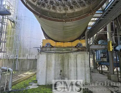USED DAVENPORT 11X70 ROTARY STEAM TUBE DRYER