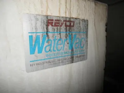 Water Removal System, Reyco, SuperVac, 5 HP, 12"/10" #C741727