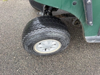 (1) 2015 E-Z-Go golf cart with a Kawasaki gas engine, does not include Club canopy, includes ball wa...