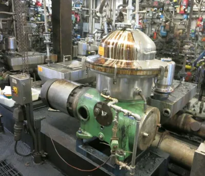 (5) Westfalia SAMR 5036 clarifier centrifuges, 316SS.