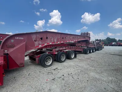 Used 1997 TRAIL KING TK160J-443 Lowboy Trailers North Carolina US | Proxy Equipment #1426061