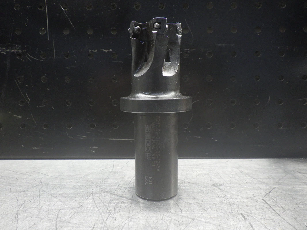 SECO Indexable 1-1/2" Endmill R217.69-01.50-3S12-5AN (LOC2663B)