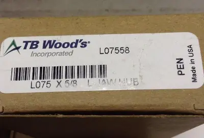 New | in-Stock TB WOODS L07558 Conveyor Parts Ohio US | Surplus Asset Holdings #1262434