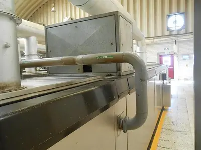 Haas 80 Plate Wafer Oven Complete Wafer Line