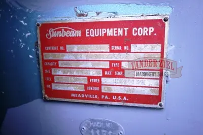 Used SUNBEAM _UNKNOWN_ Ovens Michigan US | Vander Ziel Machinery Sales #482775
