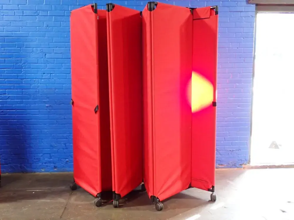 128”, Five 24” Panels Folding Portable Partition