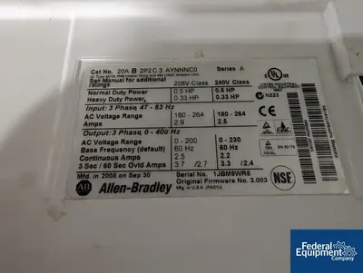 NEW Mueller 500 Liter Mueller Bioreactor, 316 S/S, 45/100#