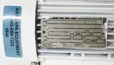 Sew EuroDrive FlowServe Motor Gear Reduction Box Mechanical Seal Commercial Mixers | ANACAPA EQUIPMENT BROKERS, INC (5)