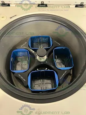 USED BECKMAN AVANTI J-E  REFRIGERATED HIGH-SPEED FLOOR CENTRIFUGE W/ JS-5.3 ROTOR