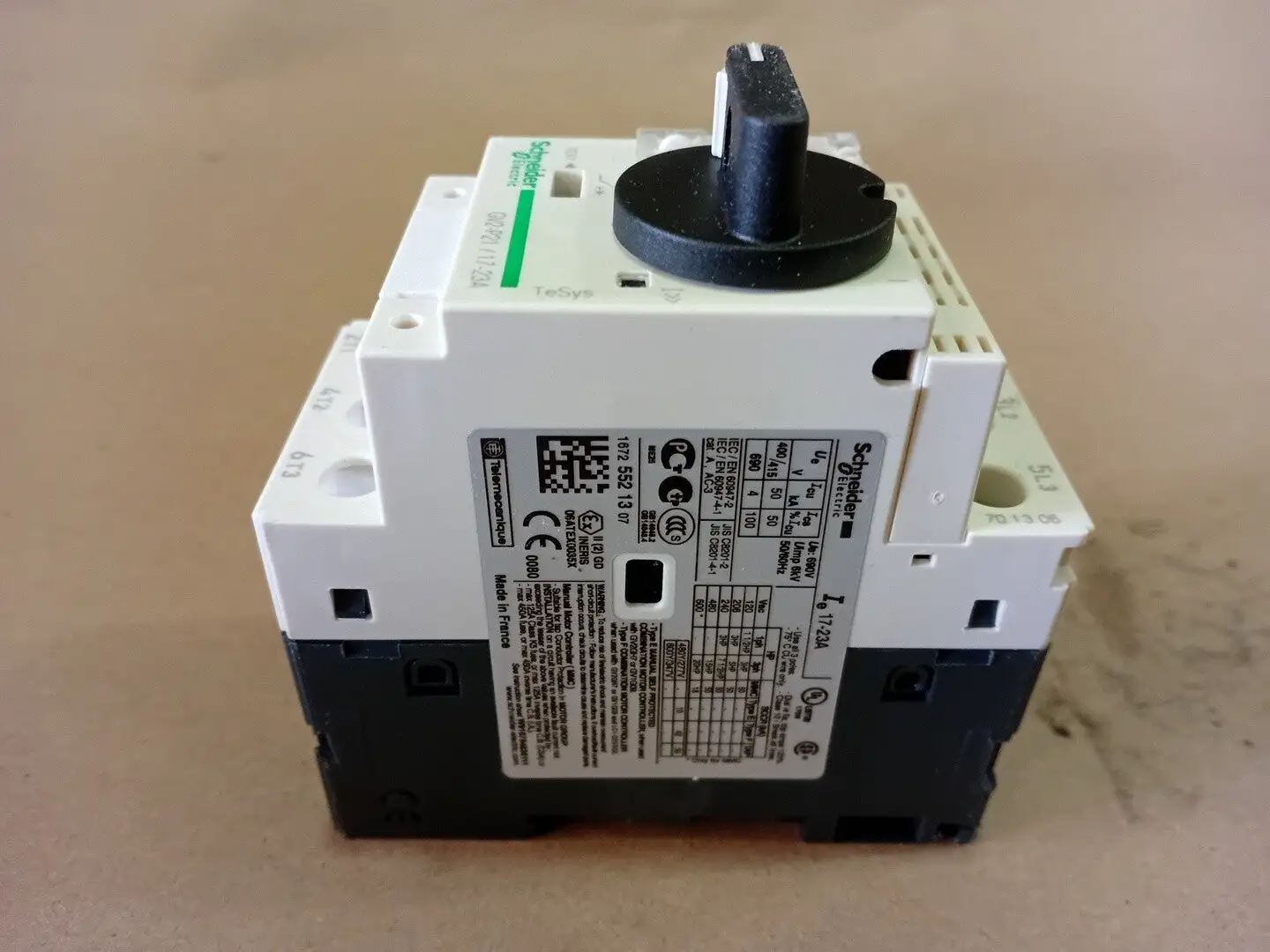 NEW SCHNEIDER ELECTRIC GV2P21