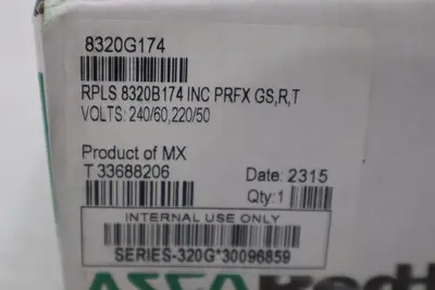 NEW IN BOX ASCO 8320G174 solenoid valve 1/4" NEW WITH BOX STOCK G555
