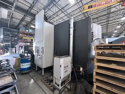 Used 2005 OKK HM-100S Horizontal Machining Centers Illinois US | Machinery Marketing International #908869