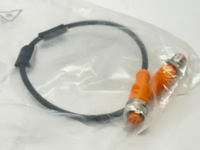 EVC010, VDOGH040MSS00,3H04STGH040MSS | ifm EVC010 Connection Cable M/F M12 0.3m VDOGH040MSS00,3H04STGH040MSS - New