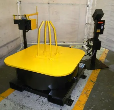 DALLAS MODEL DPU-4000#X48 PALLET TYPE UNCOILER