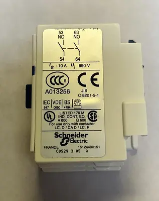 Used TELEMECANIQUE LADN20 Miscellaneous Equipment (Electrical & Power) | Surplus Asset Holdings #1202203