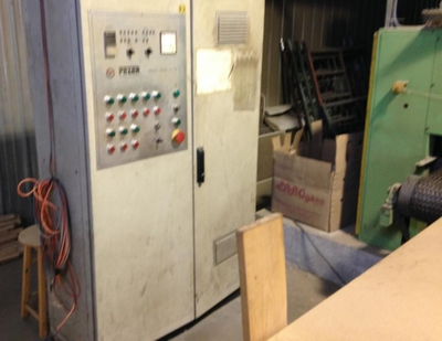 Fezer Wood Veneer Screen Dryer, Infeed and Outfeed