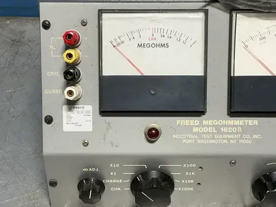 Used INDUSTRIAL TEST EQUIPMENT CO 1620B Electrometer/ High Resistance Meters Ohio US | HGR 24 #1288721