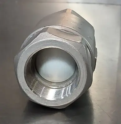 Apollo Valves 62-107-01 1-1/2" Stainless Steel Check Valve Inline. loc5C18