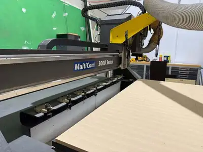 2010 MULTICAM 5' x 10' Used 3 Axis CNC Routers | PlastiMach Corp (3)