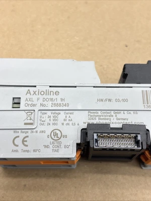 USED Phoenix Contact AXL F Dl16/1 1H