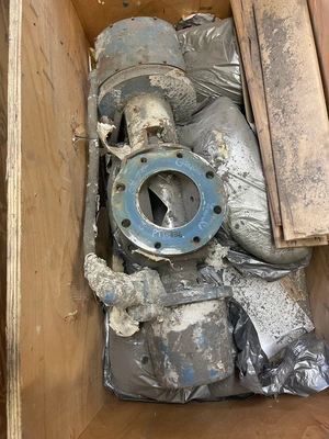 Dezurik  6" Stainless Steel Basis Weight Valve