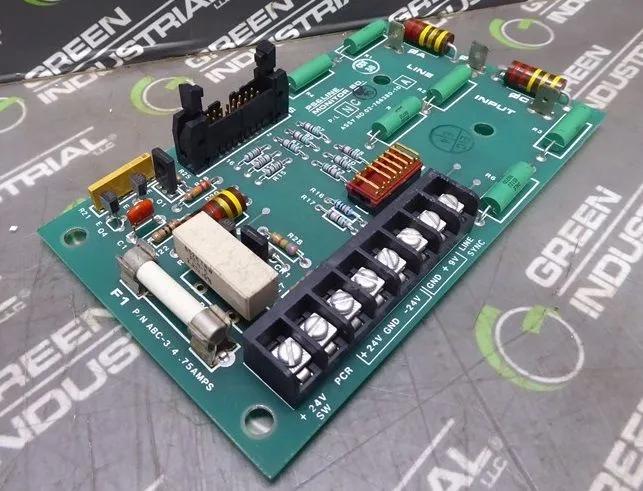 Emerson 02-766380-10 PS & Line Monitor Board Rev. A Used