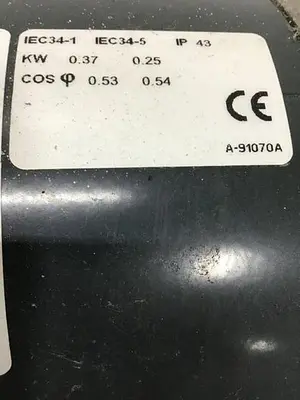 USED MARATHON ELECTRIC LVF56T17F5321J