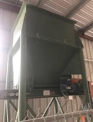 Feeder, Hopper, 8" x 72", C/st, Quinn #C743127