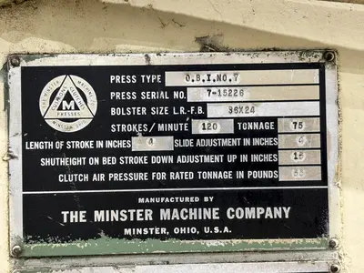 USED MINSTER