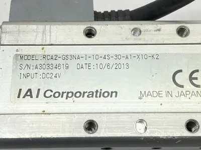USED IAI ROBO CYLINDER ROD TYPE ACTUATOR 30MM STROKE