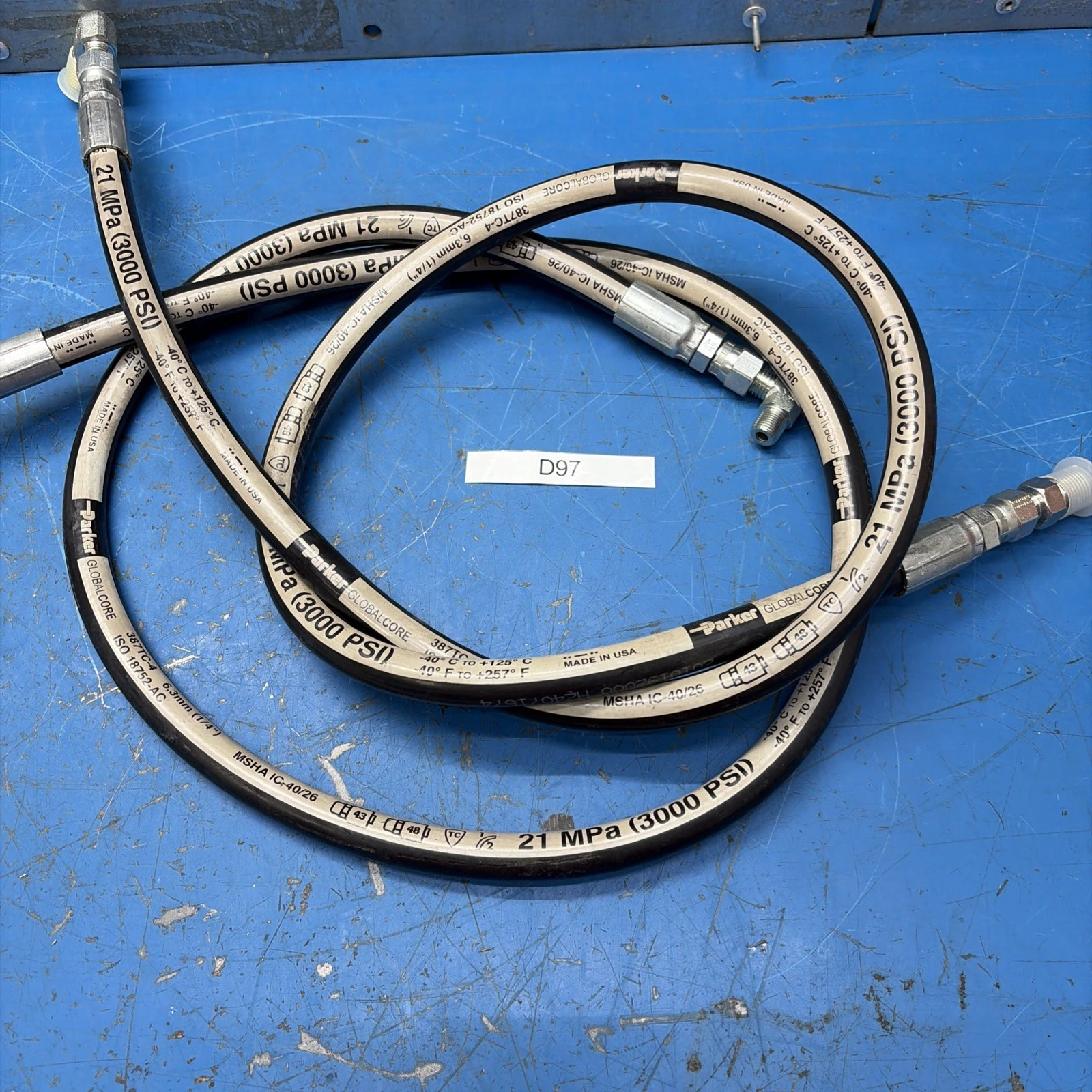 New | in-Stock Parker 387TC-4 Hoses Indiana US | J&J Industrial Supply #1280960