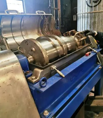 Alfa-Laval UVNX 314B-11G tricanter centrifuge, 316SS.