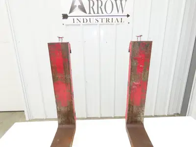 Cascade 7000025 4x42" Class 2 Steel Forklift Forks 16" Carriage 1-Pair