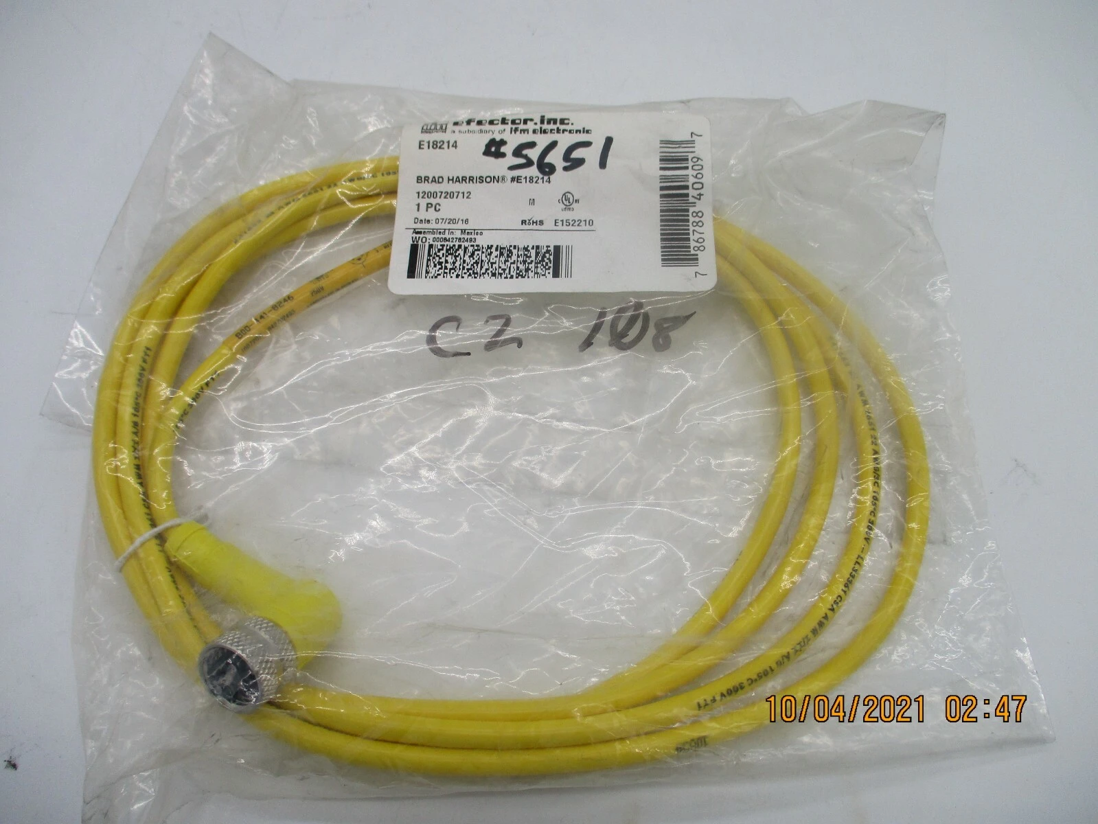 NEW Efector E18214
