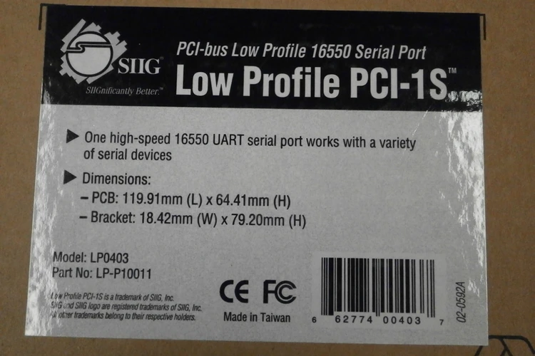 New | in-Stock SIIG LP-P10011 Parts Arizona US | ASSET CONVERSION SPECIALISTS, INC. #321446
