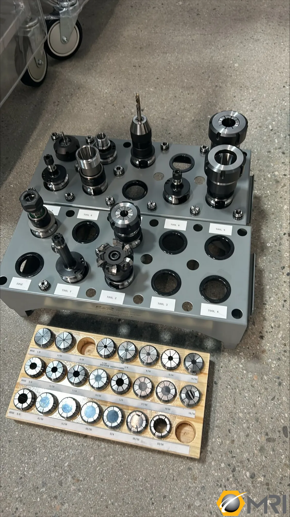 Tooling Package for Trak VMC2, Vertical Machining Center