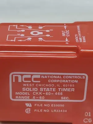 New | in-Stock NATIONAL CONTROLS CKK-00060-466 Miscellaneous Equipment (Electrical & Power) Ohio US | Surplus Asset Holdings #1235506