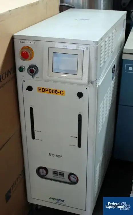 Used Unisem Co., LTD. Unisem Chiller, Model RPD1500A Chillers California US | Federal Equipment Company #128399