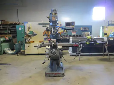 9" x 42" Supermax Vertical Milling Machine w/ Acu-Rite Digital Readout