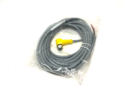 NEW TURCK EUROFAST SINGLE ENDED RT ANGLE CORDSET M12 8-PIN