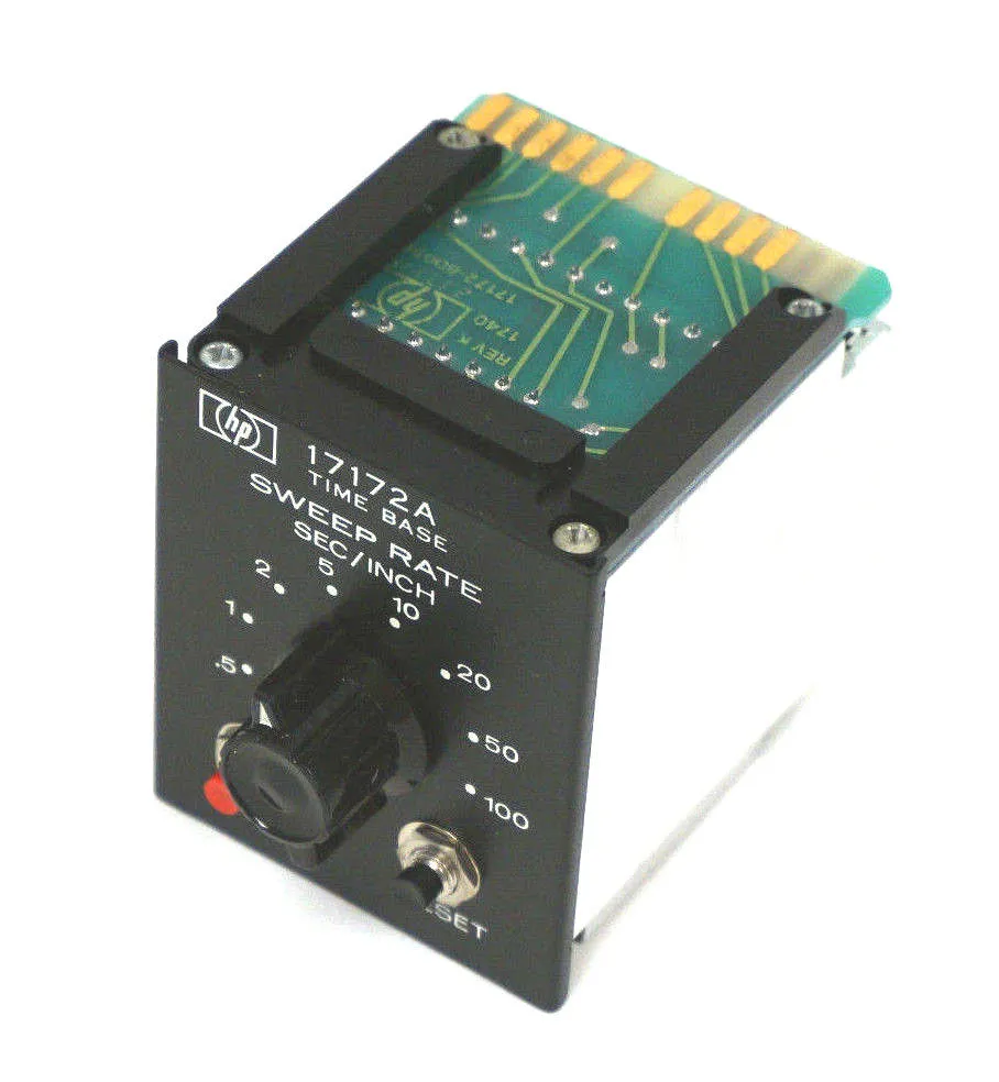 NEW HEWLETT PACKARD 17172A TIME BASE MODULE