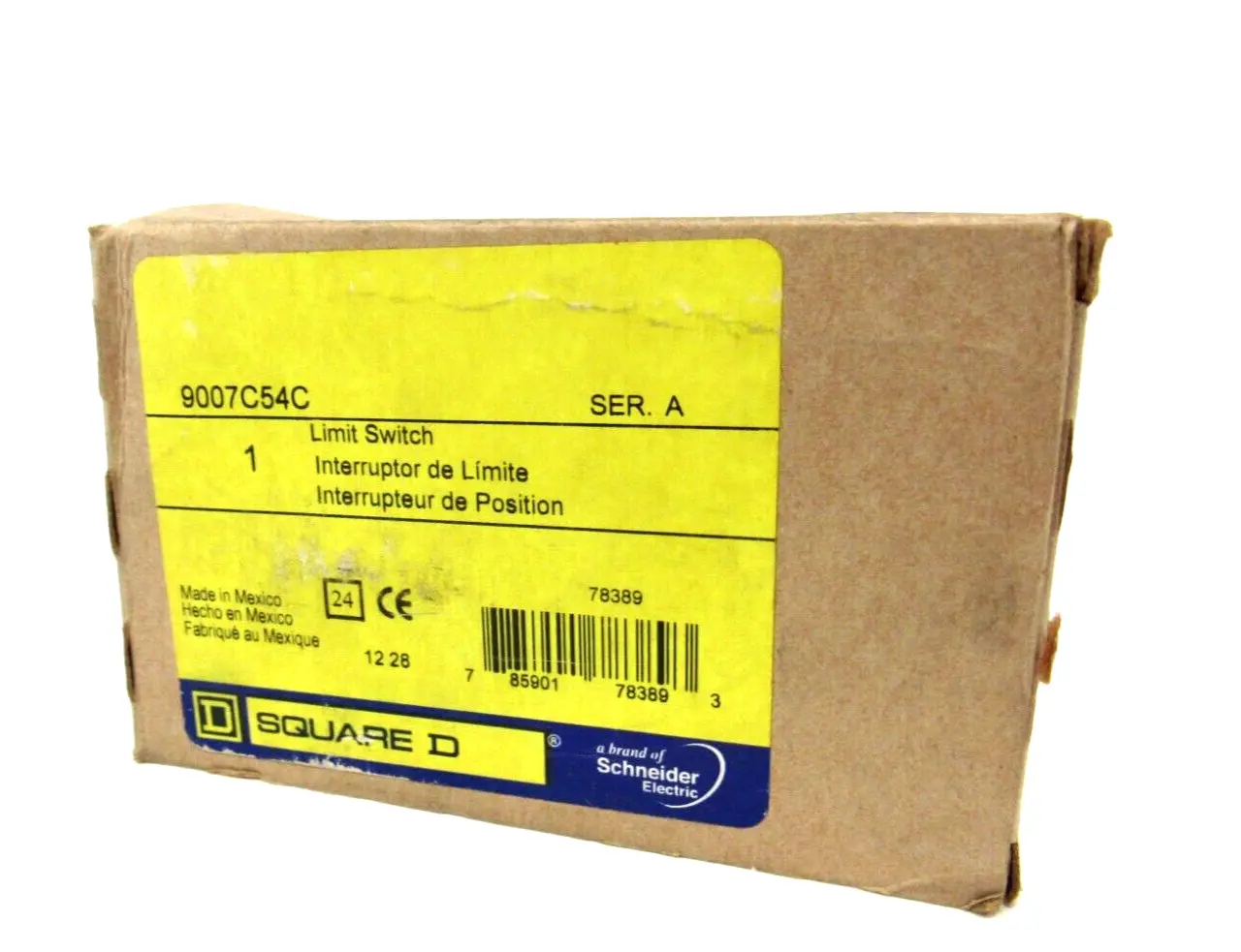 NEW SQUARE D 9007C54C LIMIT SWITCH SER.A