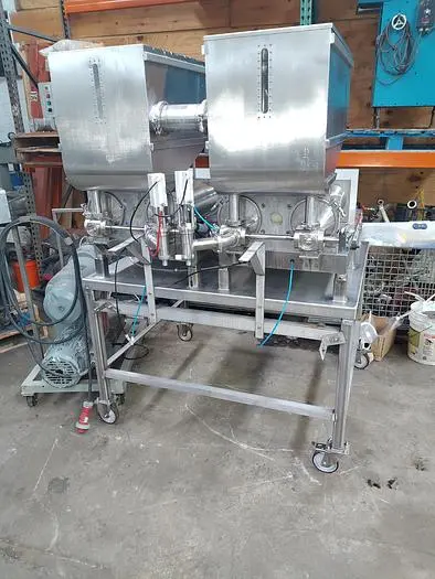 Used 4 PISTON GALLON PISTON FILLERS - STAINLESS FOOD GRADE _UNKNOWN_ Liquid Paste Fillers Vertical Form & Fill | Save on Equipment #420487
