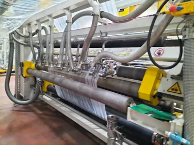 2008 SML 2.5m 7 layer cast stretch film extrusion line Extrusion Lines, Cast Lines | Mark One Machinery (8)