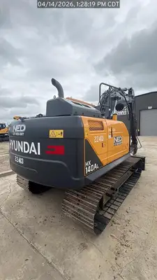 Used 2026 HYUNDAI HX140AL Crawler Excavators Texas US | National Equipment Dealers #1422278
