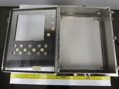 Stainless Steel Wall Mount Electrical Box/Enclosure 30x24x8" W/Backplate
