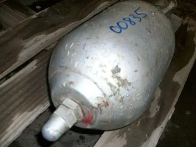 USED GREER HYDRAULICS 3000 PSI PULSATION DAMPENER / ACCUMULATOR